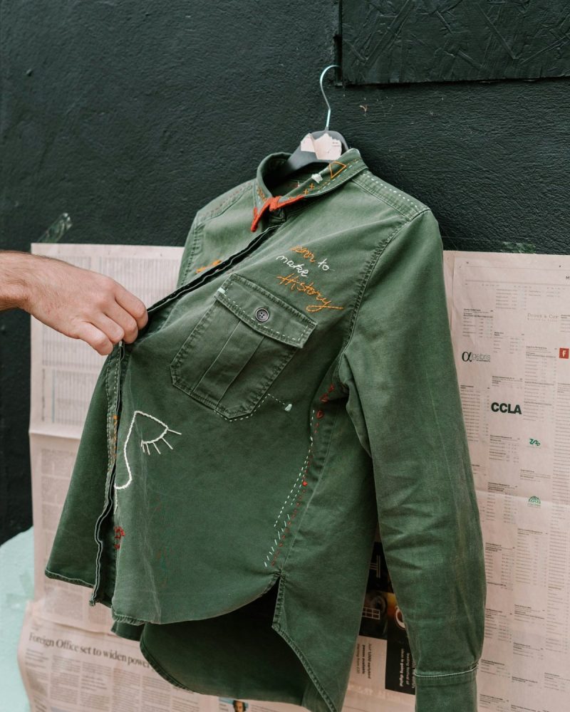 Carhartt Chore Coat jeshile