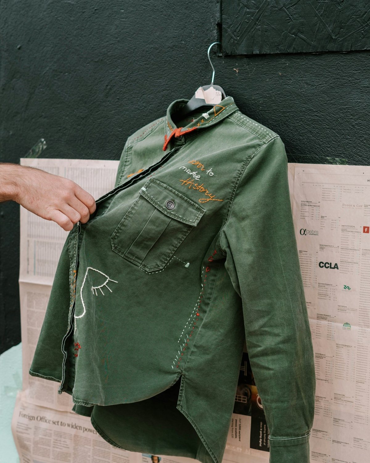 Carhartt Chore Coat jeshile