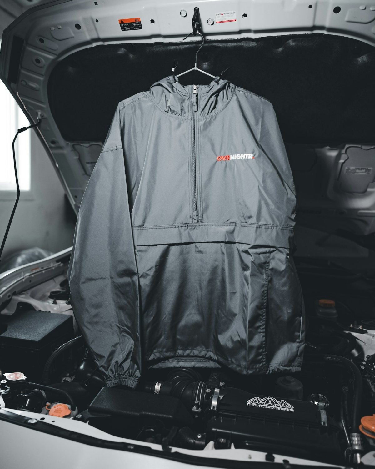 Nike anorak gri 90s