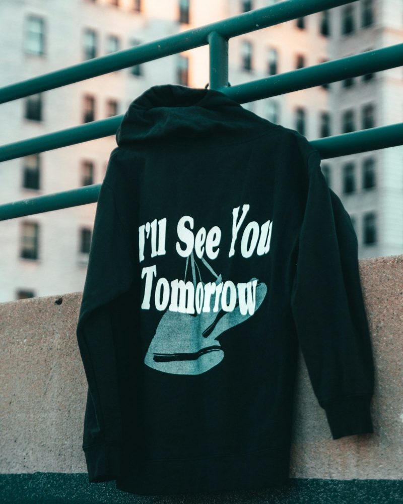 Stüssy hoodie i zi me print 2010s