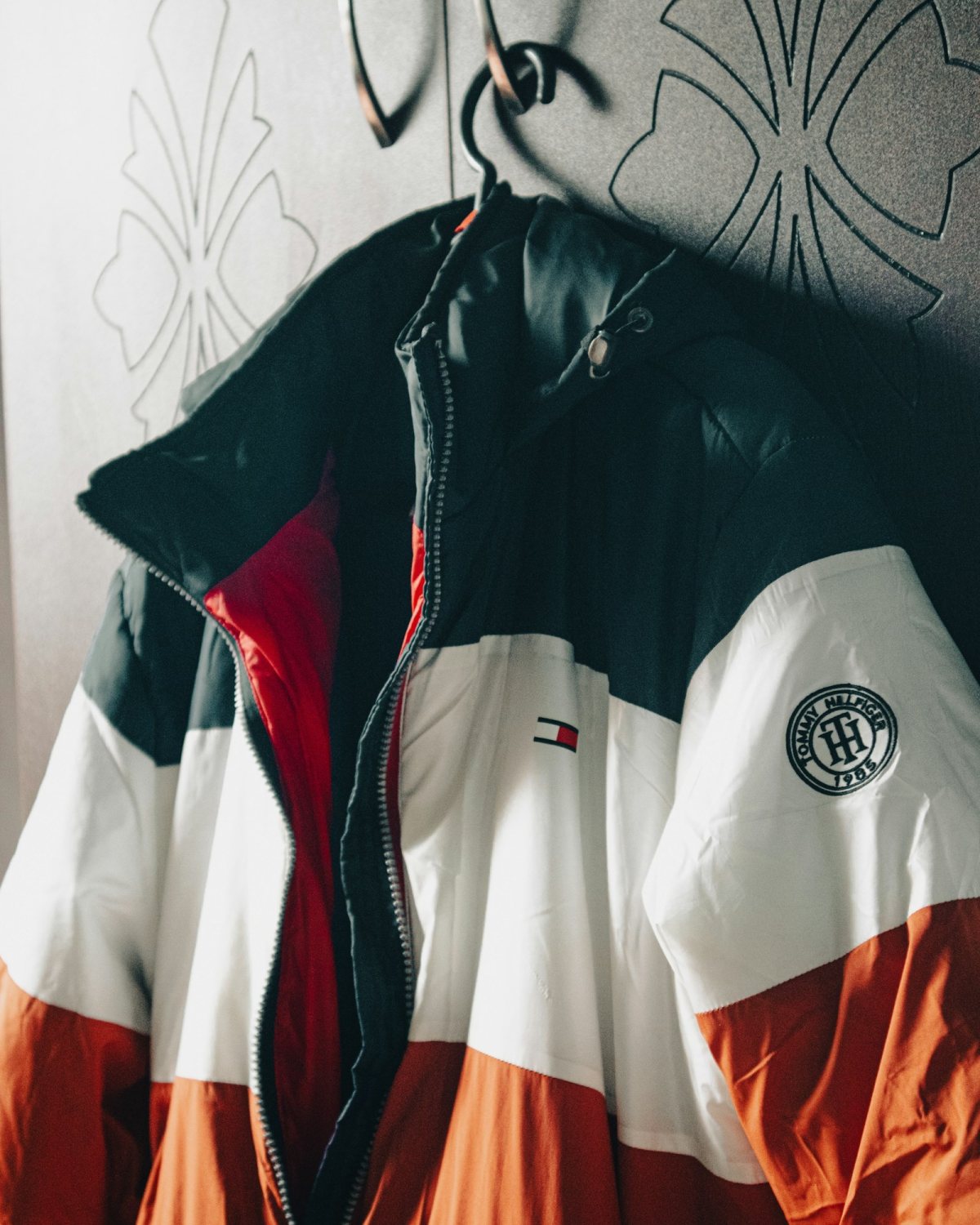 Tommy Hilfiger xhaketë colorblock Y2K