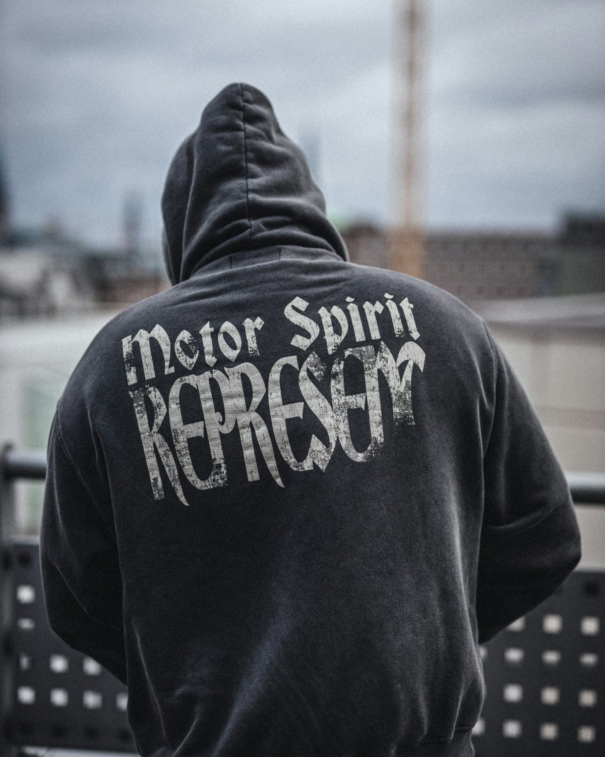 Harley-Davidson hoodie gri Motor Spirit 2010s
