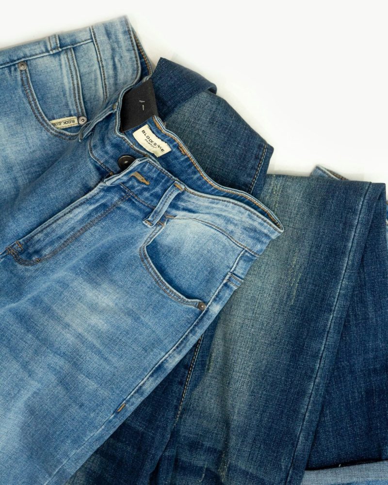 Tommy Hilfiger xhinse straight blu Y2K