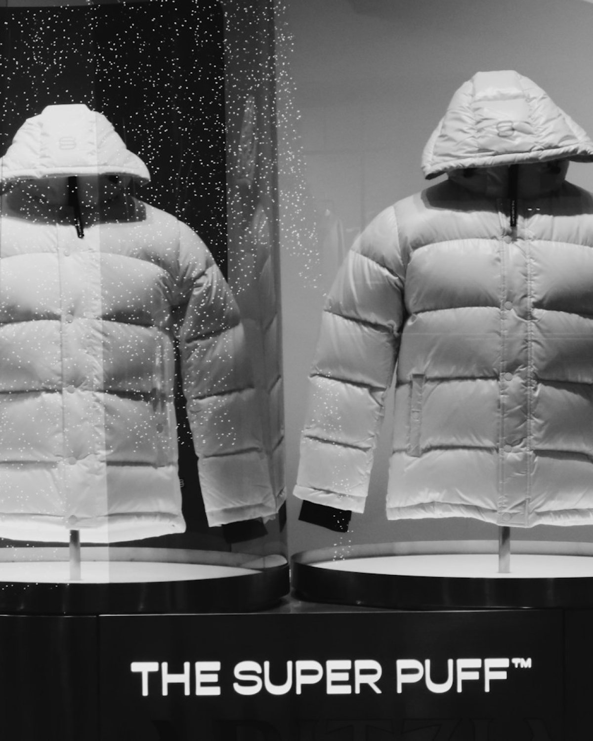 The North Face puffer e bardhë Y2K