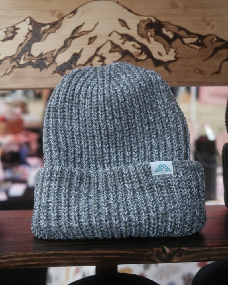 Champion beanie gri 90s