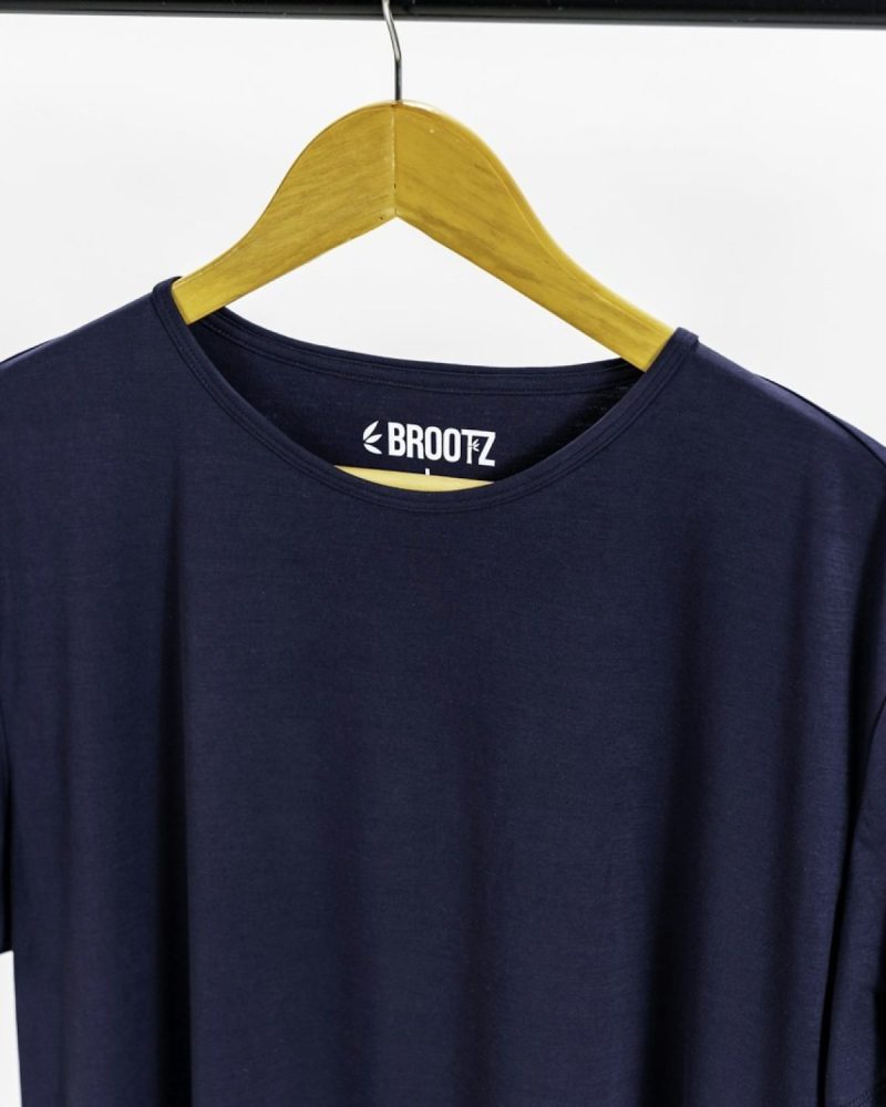 Tommy Hilfiger T-shirt blu e errët 90s