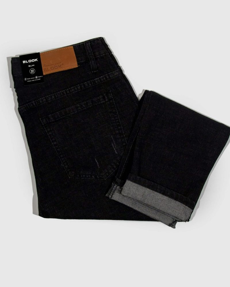Wrangler xhinse të zeza Y2K
