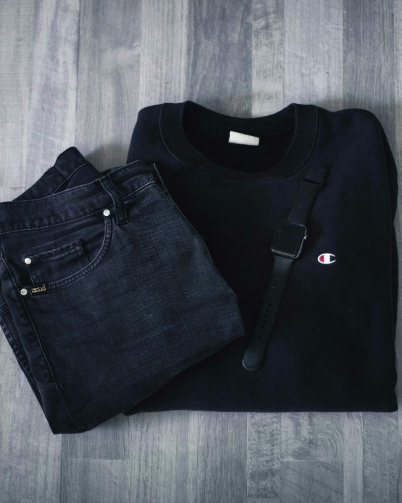 Champion crewneck i zi me logo Y2K