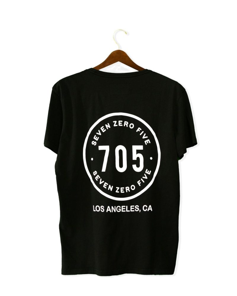 Stüssy T-shirt i zi me logo rrethore 90s