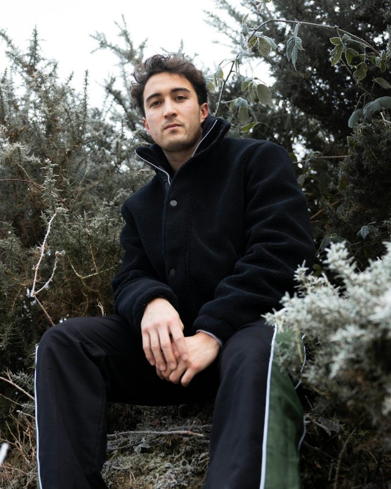 The North Face xhaketë fleece e zezë 90s