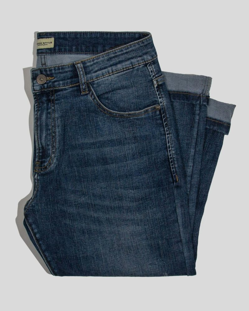 Ralph Lauren xhinse blu të errëta 80s